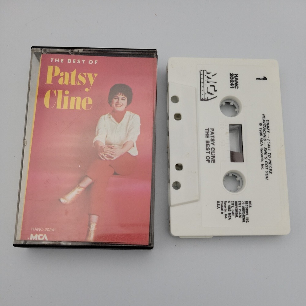 Patsy Cline The Best Of 1985 Music Cassette HANC-20241 MCA Records Country